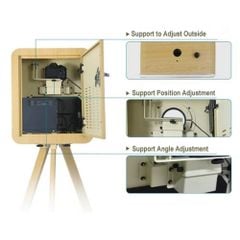 Trụ Photobooth WOFF22 | Vỏ Gỗ Công Nghiệp