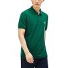  Áo Thun Polo Lacoste Men Clasic Fit Màu Xanh Rêu Đậm 