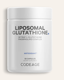 Viên Uống Codeage Liposomal Glutathione Trắng Da, Giảm Nám, Thải Độc Gan, Ngừa Lão Hóa 