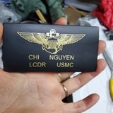  Tem Da Navy Vanguard Made In USA Cho Áo G8 Có Gai Dán Sau ( Hàng Order) 
