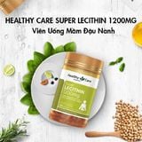  [HOT] Mầm đậu nành Úc Healthy Care Super Lecithin 1200mg 100 viên 