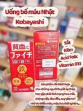  Viên Uống Bổ Máu Kobayashi 60 Ngày 120 Viên 