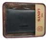  Levis Levi's Cartera Trifold Original Oferton Negro Rfid 