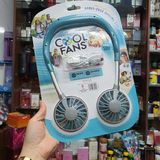  Quạt Rảnh Tay Cool Fans Nội Địa Mỹ Hoạt động Liên Tục 6 Giờ, 3 Tốc Độ, Pin Sạc 