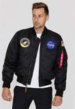  Áo Khoác ALP VF Nasa Màu Đen Logo Màu 