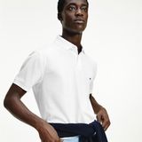  Áo Thun Tommy Hilfiger, Cổ Polo, Trơn, Logo Nhỏ Ngay Ngực, Regular Fig 