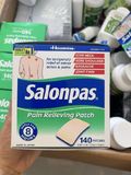  Miếng dán giảm đau Salonpas hàng Mỹ 