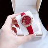  Đồng Hồ Swarovski Dây Đỏ Mặt Chuột Limited 5519226 