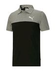  Áo Puma Polo Essensial Jersey Block Cat màu xám sọc đen [670556 01] 