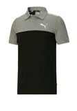  Áo Puma Polo Essensial Jersey Block Cat màu xám sọc đen [670556 01] 
