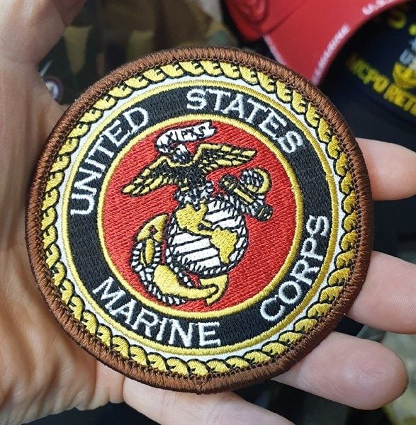  Phù Hiệu USMC tròn 