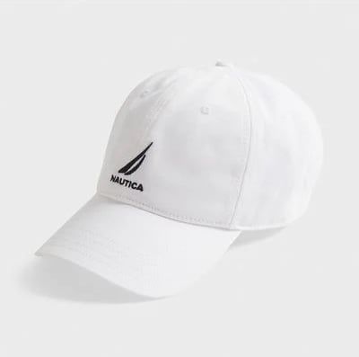  Nón Cap Nautica 1983 màu trắng [HR8401] 