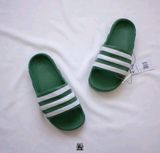 Dép Adidas 24 3 Stripe Màu Xanh Lá 
