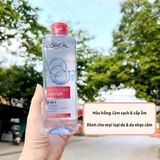  Nước Tẩy Trang L'Oreal Tươi Mát Cho Da Dầu, Hỗn Hợp 400ml 