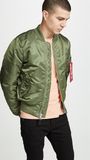 Áo Khoác ALP MA-1 Slim Fit Xanh Lính 