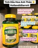  Viên Uống Holland Barrett Tinh Dầu Hoa Anh Thảo 120 Viên 