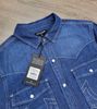  Áo Khoác Jeans Mỏng Dài Tay True Religion Màu Xanh Blue Wash 