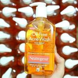  Sữa Rửa Mặt Trị Mụn Neutrogena Oil Free Acne Wash 269ml 