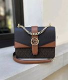  Túi Xách Michael Kors Size 20 Nâu Logo 