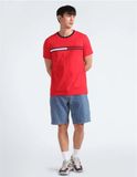  Áo Thun Tommy Hilfiger Màu Đỏ Essential Flag Logo [7849807 612] Ngang Ngực 