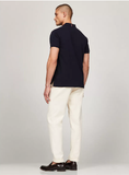  Áo Thun Polo Tommy Hilfiger Chest Stripe Regular Fit Màu Xanh Tím Than 