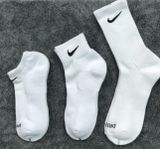  Vớ Nike Everyday Cotton Cushioned Crew "DRI-FIT" Set 3 Đôi Cổ Thấp 