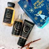  Set 3 Món Sữa Tắm, Xịt Thơm, Body Lotion Mini Bath & Body Work Into The Night 