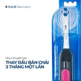  Bàn Chải Oral B USA Revolution Pin AA 