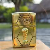  Zippo Amor Brass World Cup 2022 Quatar - Messi 