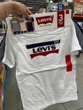  Set 3 Áo Thun Levi's Màu Trắng Kem Xanh 