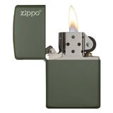  Zippo Sơn Tĩnh Điện Màu Xanh Lính 