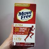  Viên uống bổ khớp Move Free Ultra 3x Triple Action 75 Viên của Mỹ 