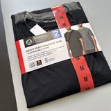  Set 2 Áo Thun Mondetta Nội Địa Mỹ Vải Mát Màu Đen - Xám 