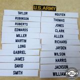  Phù hiệu đính áo Tên USA 