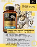  Viên Uống Tinh Chất Hàu Hỗ Trợ Sinh Lý Nam Go Healthy Oyster Plus Zinc 1- A-Day Úc, 120 Viên 