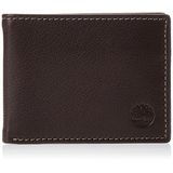  Ví Nam Timberland Da Thật Genuine Leather Passcase Wallet, Màu Nâu 