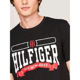  Áo Tommy Hilfiger Hilfiger Alumni Graphic Regular Fit Màu Đen 