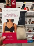  Set 2 Áo Ngực Carole Hochman Seamless Comfort Bra Màu Trắng, Hồng Dâu 