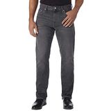  Quần Jeans Calvin Klein Slim Straight Black Stone Màu Đen Xám 