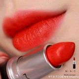  Son Mac Matte Lipstick Lady Danger 607 Màu Đỏ Cam Quyến Rũ 