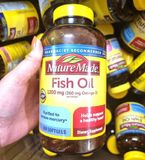  Viên Uống Dầu Cá Nature Made Fish Oil Omega-3 1200mg 