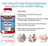  Viên uống bổ khớp Glucosamine HCL Kirland 375 viên 