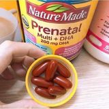  Vitamin Tổng Hợp Bà Bầu Nature Made Prenatal DHA-150V mẫu mới 