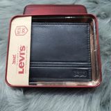  Ví Nam Levi's Màu Đen 9cm x 11cm Mẫu 2 