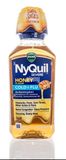  Siro Cảm Ho Vicks NyQuil Severe Honey Cold & Flu 354ml 