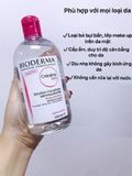  Tẩy Trang Bioderma 500ml Made In France 