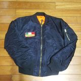  Áo Khoác Phi công Alpha Inc Ducati Màu đen Size M-Used 