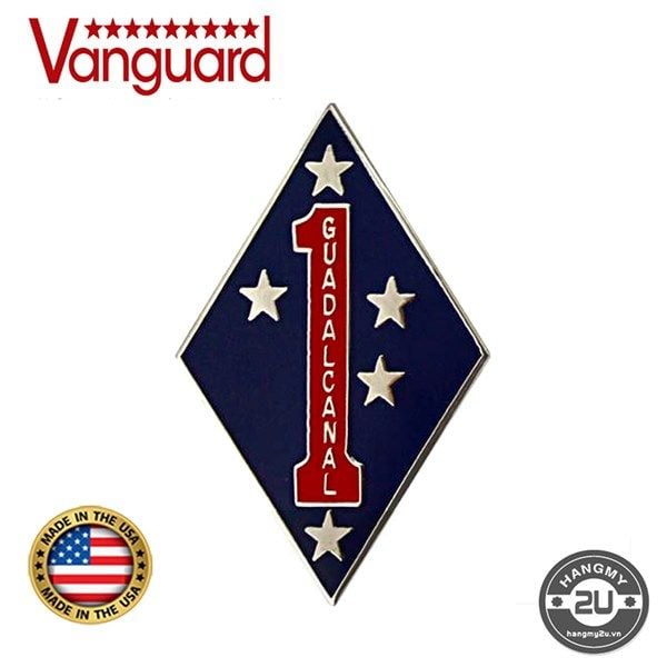  Pins Đính Nón Sư Đoàn 1 USMC 