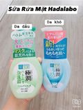  Sữa Rửa Mặt Tạo Bọt Hadalabo Lành Tính 