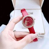  Đồng Hồ Swarovski Dây Đỏ Mặt Chuột Limited 5519226 